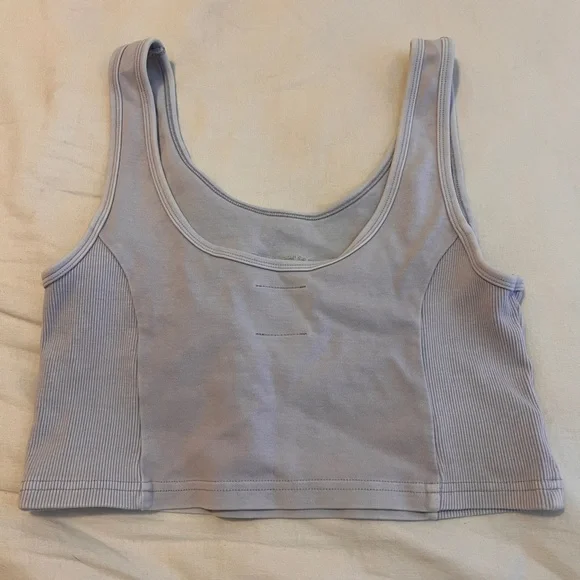 Kith Lavender Ribbed Top - Picture 2 of 3